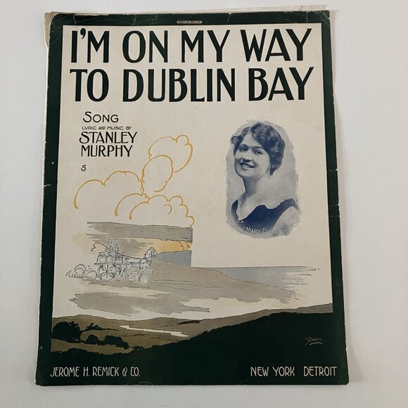 1910s Vintage Sheet Music WW1 In the Heart of the City That Has No Heart - Picture 7 of 16